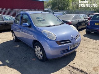 Location: Leeds - 2004 NISSAN MICRA SE 5 Door Hatchback REG: YY04VYP, Keys: No, MOT Expiry date: 30-06-2024, 1386 Petrol, 5 Speed Manual Petrol, Former Keepers: 6