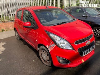 Location:  Hayes - 2014 CHEVROLET SPARK LT 5 Door Hatchback REG: SE63EEN, Keys: No, MOT Expiry date: 15/02/2025, 1206 Petrol, 5 Speed Manual Petrol, Former Keepers: 3