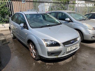 Location:  Hayes - 2007 FORD FOCUS ZETEC CLIMATE 5 Door Hatchback REG: LS57YOX, Keys: No, MOT Expiry date: 05/03/2025, 1798 Petrol, 5 Speed Manual Petrol, Former Keepers: 5