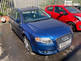 Location:  Hayes - 2005 AUDI A4 T SE CVT Estate REG: SO55LCT, Keys: No, MOT Expiry date: 17/03/2025, 1781 Petrol, Variable Speed Auto Petrol, Former Keepers: 4