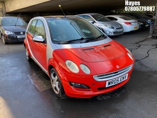 Location:  Hayes - 2005 SMART FORFOUR PASSION 5 Door Hatchback REG: WR05ENV, Keys: No, MOT Expiry date: 03/05/2025, 1124 Petrol, 5 Speed Manual Petrol, Former Keepers: 9