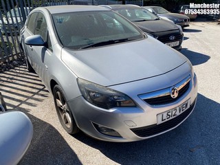 Location: Manchester - 2012 VAUXHALL ASTRA SRI 5 Door Hatchback REG: LS12VEW, 1598 Petrol, 5 Speed Manual Petrol, Former Keepers: 5, Keys: No, MOT Expiry date: 01/02/2025