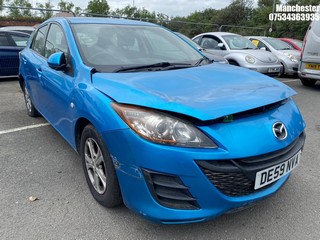 Location: Manchester - 2010 MAZDA 3 TS D 5 Door Hatchback REG: DE59NVA, 1560 Diesel, 5 Speed Manual Diesel, Former Keepers: 4, Keys: No, MOT Expiry date: 05/02/2026