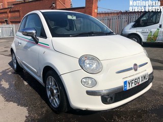 Location: Nottingham - 2011  FIAT  500 SPORT 3 Door Hatchback REG: YF60XMU, 875cc Petrol , 5 Speed Manual Petrol, Former Keepers: 3, Keys: Yes, MOT Expiry date: 28/11/2025