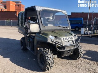 Location: Nottingham - 2015 POLARIS R14TH90FX AGRICULTURAL MACHINERY REG: AY64FXF, 904cc DIESEL, Automatic, Former Keepers: 1, Keys: Yes, MOT Expiry date:
