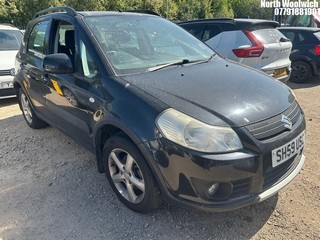 Location: North Woolwich - 2009 SUZUKI SX4 GLX 5 Door Hatchback REG: SH59USC, Keys: No, MOT Expiry date: 16/03/2026, 1490 Petrol, 5 Speed Manual Petrol, Former Keepers: 6