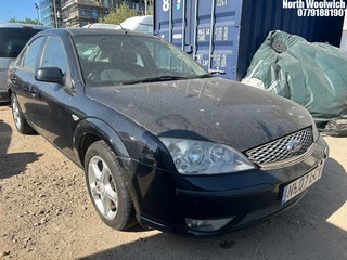 Location: North Woolwich - 2007 FORD MONDEO EDGE 125 5 Door Hatchback REG: NL07LCV, Keys: No, MOT Expiry date: 09/01/2025, 1798 Petrol, 5 Speed Manual Petrol, Former Keepers: 4