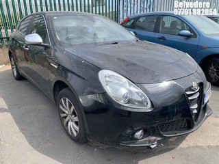 Location: Belvedere - 2015 ALFA ROMEO GIULIETTA DISTINCTIVE TB 5 Door Hatchback REG: FP65WOC, Keys: No, MOT Expiry date: 07/02/2025, 1368 Petrol, 6 Speed Manual Petrol, Former Keepers: 5
