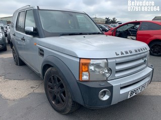 Location: Belvedere - 2007 LAND ROVER DISCOVERY TDV6 XS Estate REG: BP07OYO, Keys: No, MOT Expiry date: 25/02/2023, 2720 Diesel, 6 Speed Manual Diesel, Former Keepers: 9