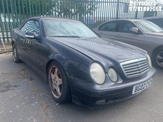 Location: Belvedere - 2002 MERCEDES CLK 320 ELEGANCE AUTO Convertible REG: BG02CVZ, Keys: No, MOT Expiry date: 12/12/2023, 3199 Petrol, 5 Speed Auto Petrol, Former Keepers: 7