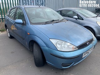 Location: Belvedere - 2002 FORD FOCUS LX 5 Door Hatchback REG: FP52VYO, Keys: No, MOT Expiry date: 03/12/2024, 1596 Petrol, 5 Speed Manual Petrol, Former Keepers: 6