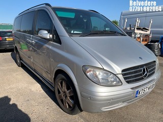 Location: Belvedere - 2008 MERCEDES VIANO AMBIENTE CDI ELWB A MPV REG: KT57WXB, Keys: No, MOT Expiry date: 21/11/2025, 2987 Diesel, 5 Speed Auto Diesel, Former Keepers: 4