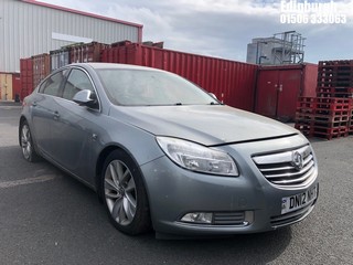 Location: Edinburgh - 2012 VAUXHALL INSIGNIA SRI NAV CDTI 5 Door Hatchback REG: DN12NHT, Keys: No, MOT Expiry date: 06/09/2024, 1956 Diesel, 6 Speed Manual Diesel, Former Keepers: 5