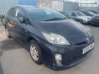 NOTE: ATF Registered Buyers ONLY - Location: BELVEDERE - 2009 TOYOTA PRIUS T3 VVT-I CVT 5 DOOR HATCHBACK REG: EO59HMV, 1797cc HYBRID ELECTRIC, VARIABLE 1 SPEED AUTO PETROL/E, Former Keepers: 4