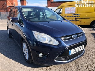 Location: Nottingham - 2012  FORD  GRAND C-MAX TITANIUM TDCI MPV REG: LR12EWA, 1997cc Diesel , 6 Speed Auto Diesel, Former Keepers: 2, Keys: Yes, MOT Expiry date: 18/10/2025