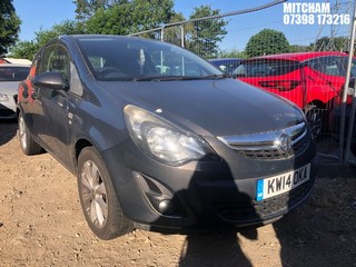 Location: Mitcham - 2014 VAUXHALL CORSA EXCITE ECOFEX 3 Door Hatchback REG: KW14OKA, Keys: No, MOT Expiry date: 03/03/2026, 998 Petrol, 5 Speed Manual Petrol, Former Keepers: 2