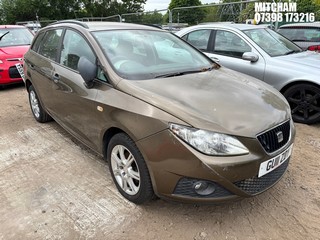 Location: Mitcham - 2011 SEAT IBIZA S A/C TDI CR Estate REG: GU11ZDY, Keys: No, MOT Expiry date: 05/01/2025, 1199 Diesel, 5 Speed Manual Diesel, Former Keepers: 6
