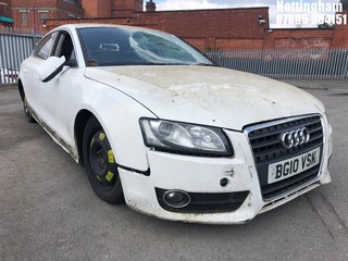 Location: Nottingham - 2010 AUDI A5 SE TDI CVT 5 Door Hatchback REG: BG10VSK, Keys: No, MOT Expiry date: 18/12/2024, 1984 Diesel, Variable 1 Speed Auto Diesel, Former Keepers: 8