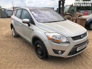 Location: Peterborough - 2009 FORD KUGA TITANIUM TDCI Estate REG: YG09ESO, Keys: No, MOT Expiry date: 14/12/2024, 1997 Diesel, 6 Speed Manual Diesel, Former Keepers: 6