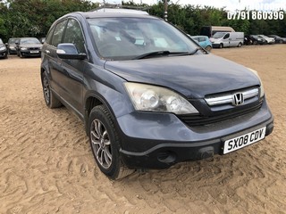 Location: Peterborough - 2008 HONDA CR-V SE I-VTEC Estate REG: SX08CDV, Keys: No, MOT Expiry date: 15/10/2025, 1997 Petrol, 6 Speed Manual Petrol, Former Keepers: 6
