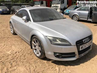 Location: Peterborough - 2008 AUDI TT Coupe REG: MC57CGK, Keys: No, MOT Expiry date: 28/08/2018, 3189 Petrol, , Former Keepers: 4