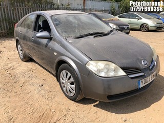 Location: Peterborough - 2003 NISSAN PRIMERA S 5 Door Hatchback REG: YD03BWV, Keys: No, MOT Expiry date: 18/11/2025, 1769 Petrol, 5 Speed Manual Petrol, Former Keepers: 5