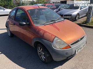 Location: Brentwood - 2004 FORD KA 3 Door Hatchback REG: EF54OUD, Keys: No, MOT Expiry date: 19/07/2024, 1297 Petrol, 5 Speed Manual Petrol, Former Keepers: 4