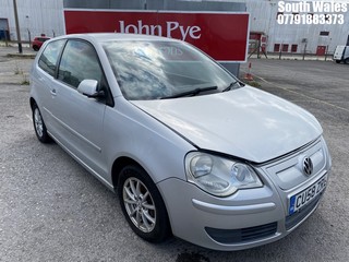 Location: South Wales - 2008 VOLKSWAGEN POLO BLUEMOTION 1 TDI 3 Door Hatchback REG: CU58ZRL, Keys: No, MOT Expiry date: 04/01/2025, 1422 Diesel, 5 Speed Manual Diesel, Former Keepers: 7