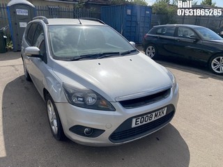 Location: Hull - 2008 FORD FOCUS ZETEC TD 136 Estate REG: EO08MXK, Keys: No, MOT Expiry date: 20/04/2024, 1997 Diesel, 6 Speed Manual Diesel, Former Keepers: 6