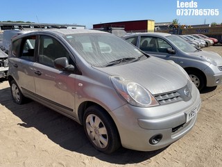 Location: Leeds - 2007 NISSAN NOTE VISIA MPV REG: YR57AVK, Keys: No, MOT Expiry date: 27-11-2025, 1386 Petrol, 5 Speed Manual Petrol, Former Keepers: 7