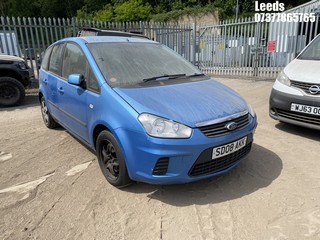 Location: Leeds - 2008 FORD C-MAX STYLE MPV REG: SD08AKK, Keys: No, MOT Expiry date: 04-10-2025, 1596 Petrol, 5 Speed Manual Petrol, Former Keepers: 5