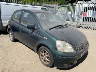 Location: Leeds - 2003 TOYOTA YARIS T SPIRIT AUTO 5 Door Hatchback REG: AU53HZL, Keys: No, MOT Expiry date: 03-04-2025, 1299 Petrol, 4 Speed Auto Petrol, Former Keepers: 13