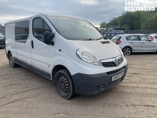Location: Leeds - 2008 VAUXHALL VIVARO 2900 CDTI LWB Panel Van REG: DU08FNM, Keys: No, MOT Expiry date: 11-12-2024, 1995 Diesel, 6 Speed Manual Diesel, Former Keepers: 3