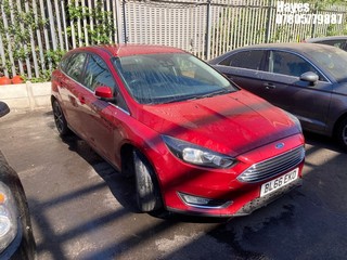 Location:  Hayes - 2016 FORD FOCUS TITANIUM 5 Door Hatchback REG: BL66EKO, Keys: No, MOT Expiry date: 30/08/2025, 999 Petrol, 6 Speed Manual Petrol, Former Keepers: 3