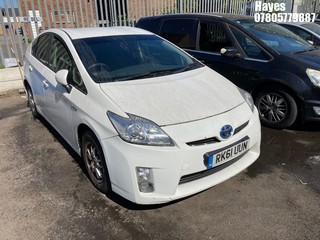 Location:  Hayes - 2011 TOYOTA PRIUS T3 VVT-I CVT 5 Door Hatchback REG: RK61UUN, Keys: No, MOT Expiry date: 04/02/2025, 1797 Hybrid Electric, Variable 1 Speed Auto Petrol/E, Former Keepers: 8