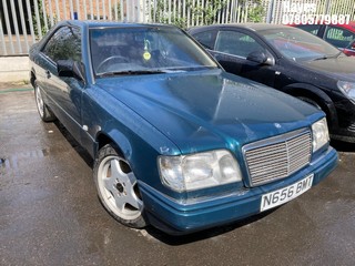 Location:  Hayes - 1996 MERCEDES E220 AUTO Coupe REG: N656BMT, Keys: No, MOT Expiry date: 02/05/2024, 2199 Petrol, 4 Speed Auto Petrol, Former Keepers: 4