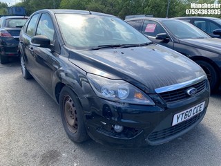 Location: Manchester - 2010 FORD FOCUS ECONETIC TDCI 90 5 Door Hatchback REG: YT60CCE, 1560 Diesel, 5 Speed Manual Diesel, Former Keepers: 5, Keys: No, MOT Expiry date: 24/07/2024