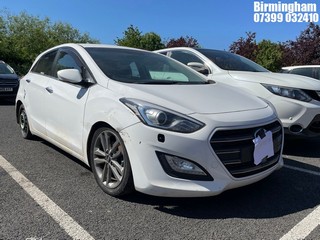 Location: Birmingham - 2015 HYUNDAI I30 PREMIUM BLUE DRIVE CR 5 DOOR HATCHBACK REG: L88FJM, 1582cc DIESEL, 6 SPEED MANUAL DIESEL, Former Keepers: 2, Keys: Yes, MOT Expiry date: 26/04/2025
