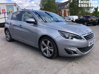 Location: Nottingham - 2015  PEUGEOT  308 ALLURE HDI BLUE S/S A 5 Door Hatchback REG: KW64UBD, 1997cc Diesel , 6 Speed Auto Diesel, Former Keepers: 7, Keys: No, MOT Expiry date: 22/09/2025