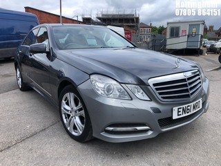 Location: Nottingham - 2012 MERCEDES-BENZ E220 A-GARDE CDI BLUE-CY  4 Door Saloon REG: EN61MRO, 2143ccDiesel , 7 Speed Auto Diesel, Former Keepers: 4, Keys: No, MOT Expiry date: 12/02/2025