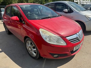 Location: North Woolwich - 2008 VAUXHALL CORSA DESIGN 5 Door Hatchback REG: SP08WJL, Keys: No, MOT Expiry date: 11/12/2025, 1364 Petrol, 5 Speed Manual Petrol, Former Keepers: 6