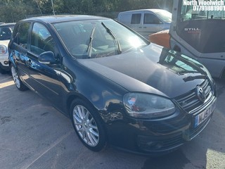 Location: North Woolwich - 2007 VOLKSWAGEN GOLF GT SPORT TSI 170 5 Door Hatchback REG: NJ57ORV, Keys: No, MOT Expiry date: 11/06/2025, 1390 Petrol, 6 Speed Manual Petrol, Former Keepers: 7