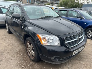 Location: North Woolwich - 2007 DODGE (USA) CALIBER SXT A 5 Door Hatchback REG: AP56GXT, Keys: No, MOT Expiry date: 14/09/2024, 1998 Petrol, Variable Speed Auto Petrol, Former Keepers: 2