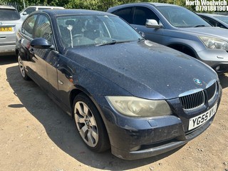 Location: North Woolwich - 2005 BMW 330I SE 4 Door Saloon REG: YG55VYJ, Keys: No, MOT Expiry date: 20/10/2025, 2996 Petrol, 6 Speed Manual Petrol, Former Keepers: 3