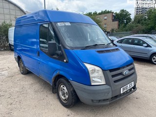 Location: North Woolwich - 2010 FORD TRANSIT 85 T280M FWD Panel Van REG: BV10JCX, Keys: No, MOT Expiry date: 20/10/2025, 2198 Diesel, 5 Speed Manual Diesel, Former Keepers: 3