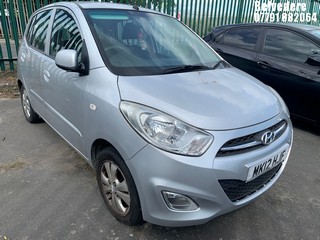 Location: BELVEDERE - 2012 HYUNDAI I10 ACTIVE 	 5 DOOR HATCHBACK REG: MK12HJF, 1248cc PETROL, 5 SPEED MANUAL PETROL, Former Keepers: 4, Keys: No, MOT: Expiry date07/05/2025