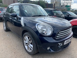 Location: Belvedere - 2014 MINI  COUNTRYMAN COOPER BUSINES 5 DOOR HATCHBACK REG: AV63MWN, 1598cc DIESEL, 6 SPEED MANUAL DIESEL, Former Keepers: 3, Keys: Yes, MOT Expiry date: 13/08/2025
