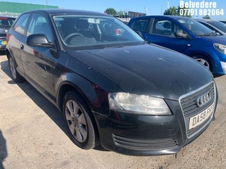 Location: Belvedere - 2009  AUDI  A3 101 MPI 3 Door Hatchback  REG: DA58FHP, 1595cc Petrol , 5 Speed Manual Petrol, Former Keepers: 2, Keys: Yes, MOT Expiry date: 05.09.2025