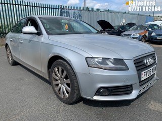 Location: BELVEDERE - 2009 AUDI A4 SE TDI CVT 4 DOOR SALOON REG: FV09XHW, 1968cc DIESEL, VARIABLE 1 SPEED AUTO DIESEL, Former Keepers: 4, Keys: Yes, MOT Expiry date: 01/07/2025