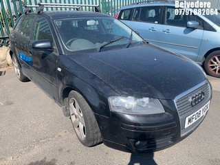 Location: Belvedere - 2008 AUDI A3 SPORT TDI 5 Door Hatchback REG: MF08YGK, Keys: No, MOT Expiry date: 16/10/2025, 1896 Diesel, 5 Speed Manual Diesel, Former Keepers: 7